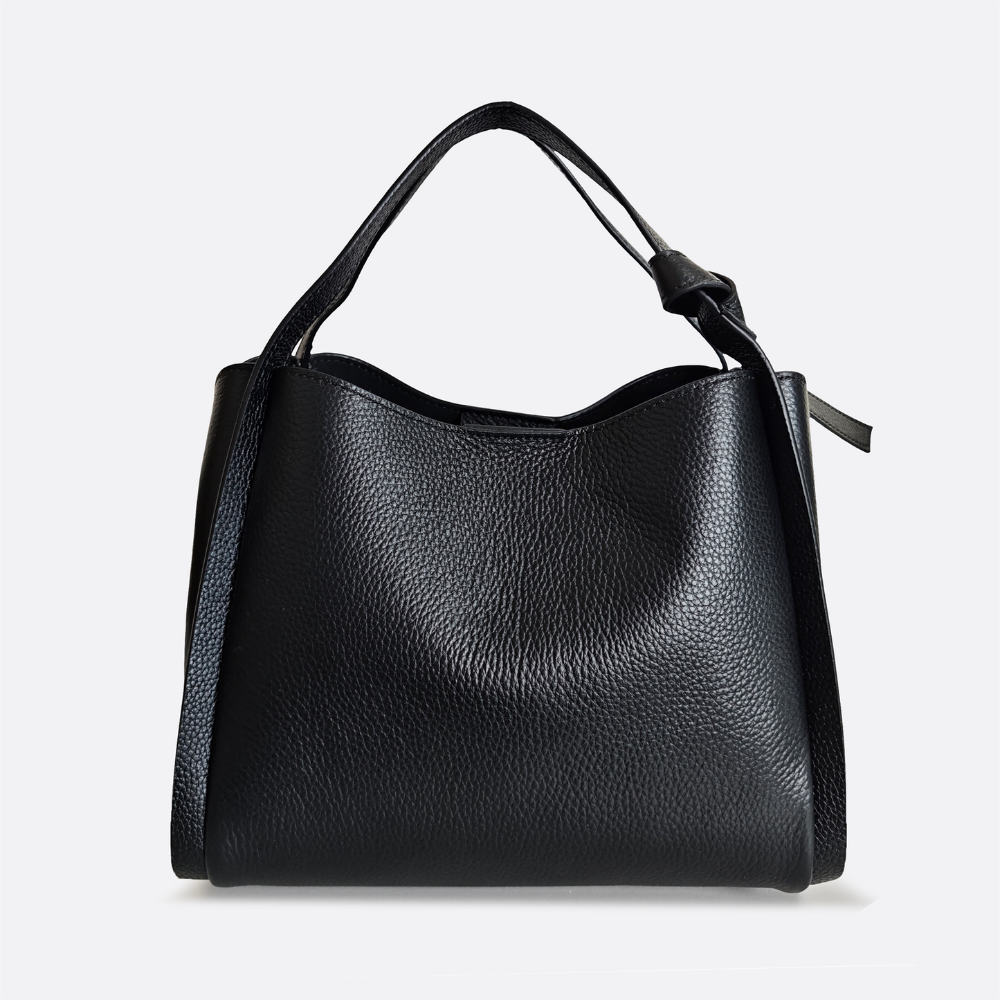 Women's cowhide leather handbag Mori design