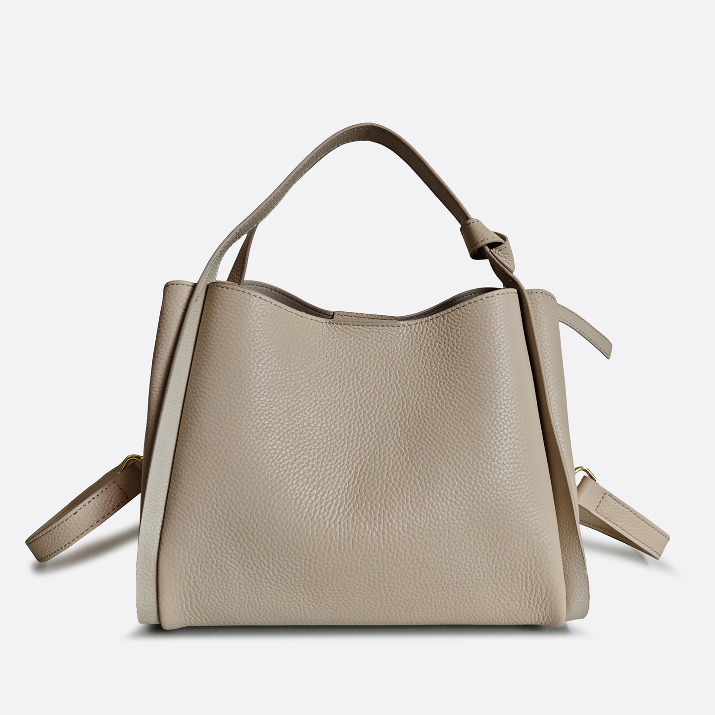 Women's cowhide leather handbag Mori design