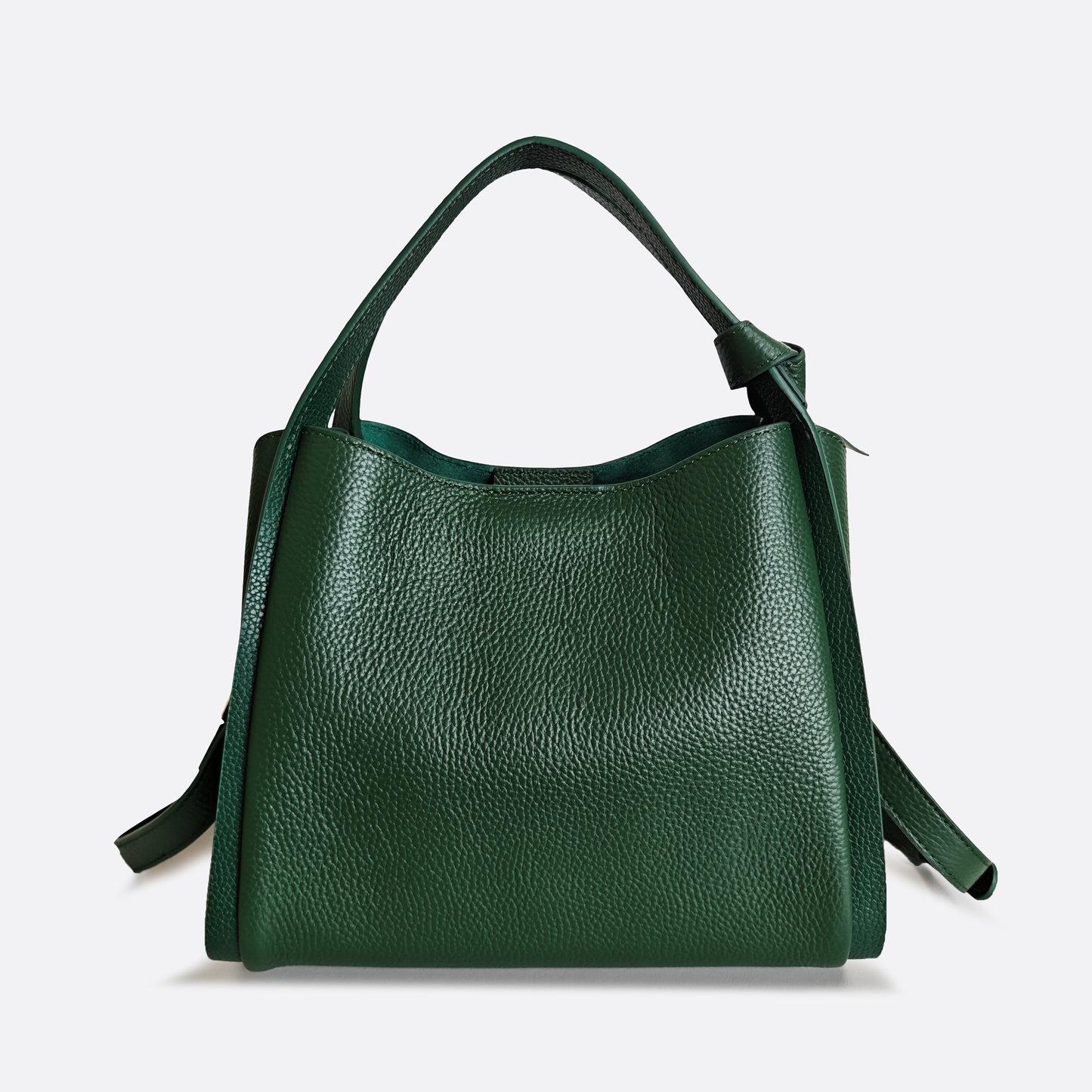 Women's cowhide leather handbag Mori design