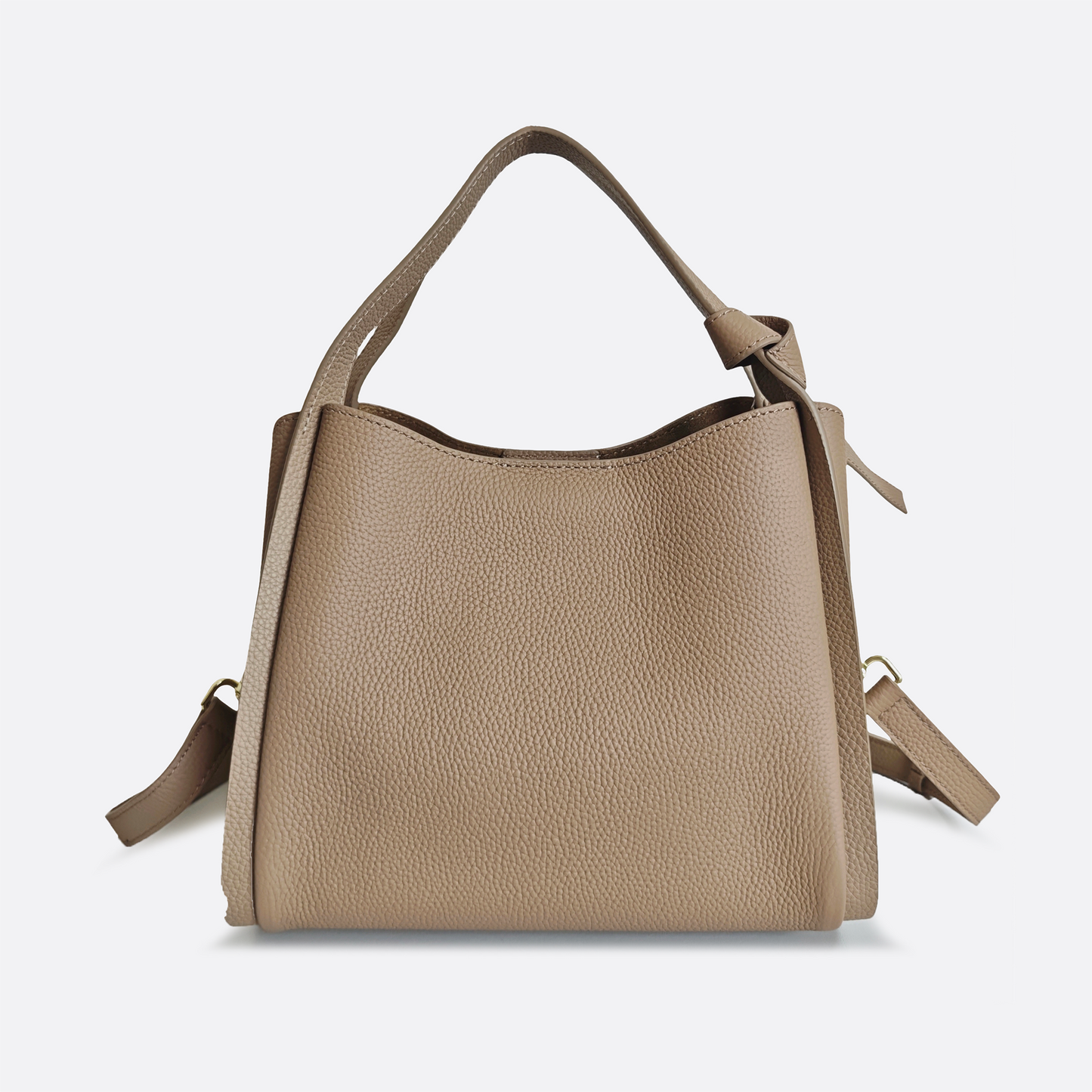 Women's cowhide leather handbag Mori design