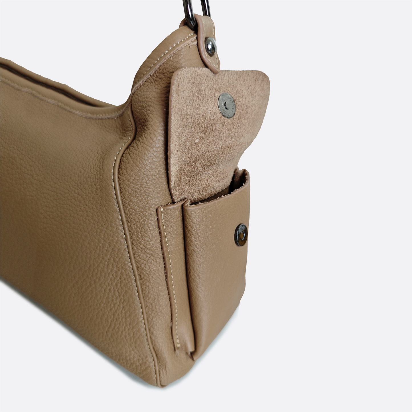 Women's genuine cowhide leather handbag Bora V6 design