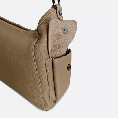 Women's genuine cowhide leather handbag Bora V6 design
