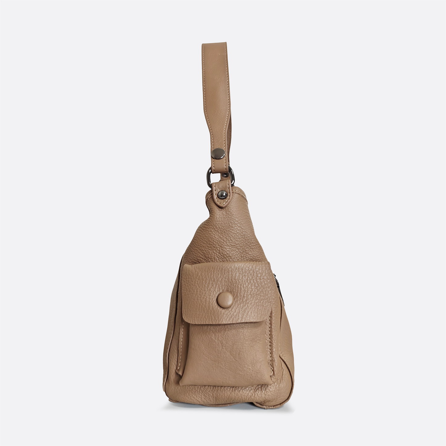 Women's genuine cowhide leather handbag Bora V6 design
