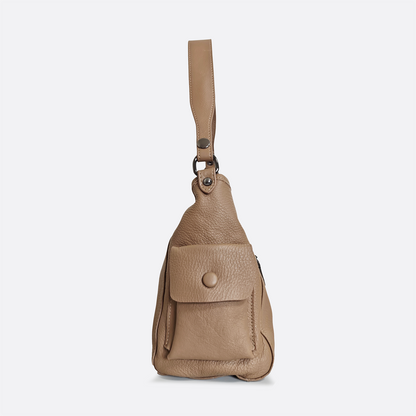 Women's genuine cowhide leather handbag Bora V6 design