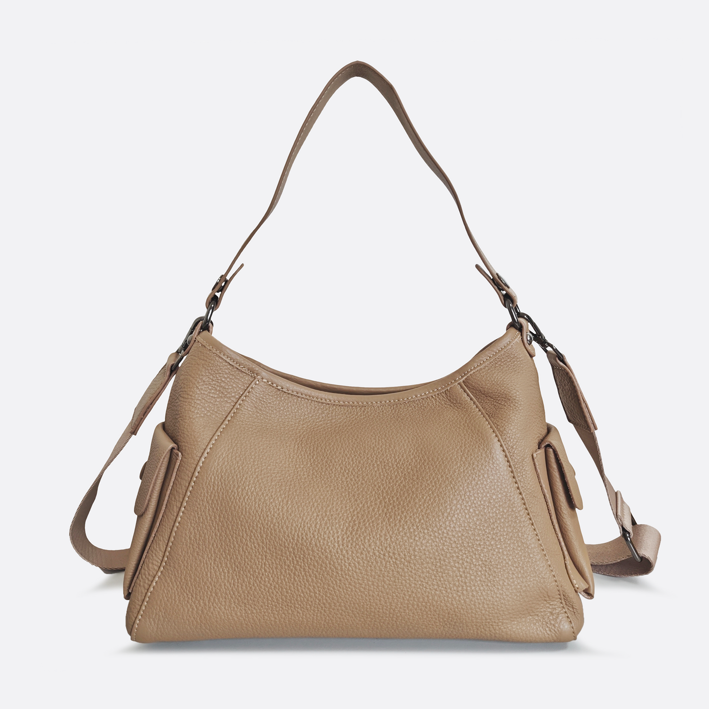 Women's genuine cowhide leather handbag Bora V6 design