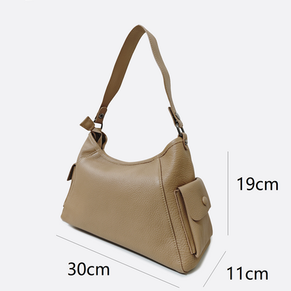 Women's genuine cowhide leather handbag Bora V6 design