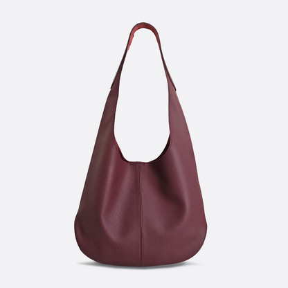 Women's genuine cowhide leather handbag Shell V5 design
