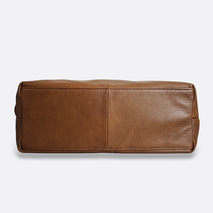Women's genuine cowhide leather handbag Poches V2 design