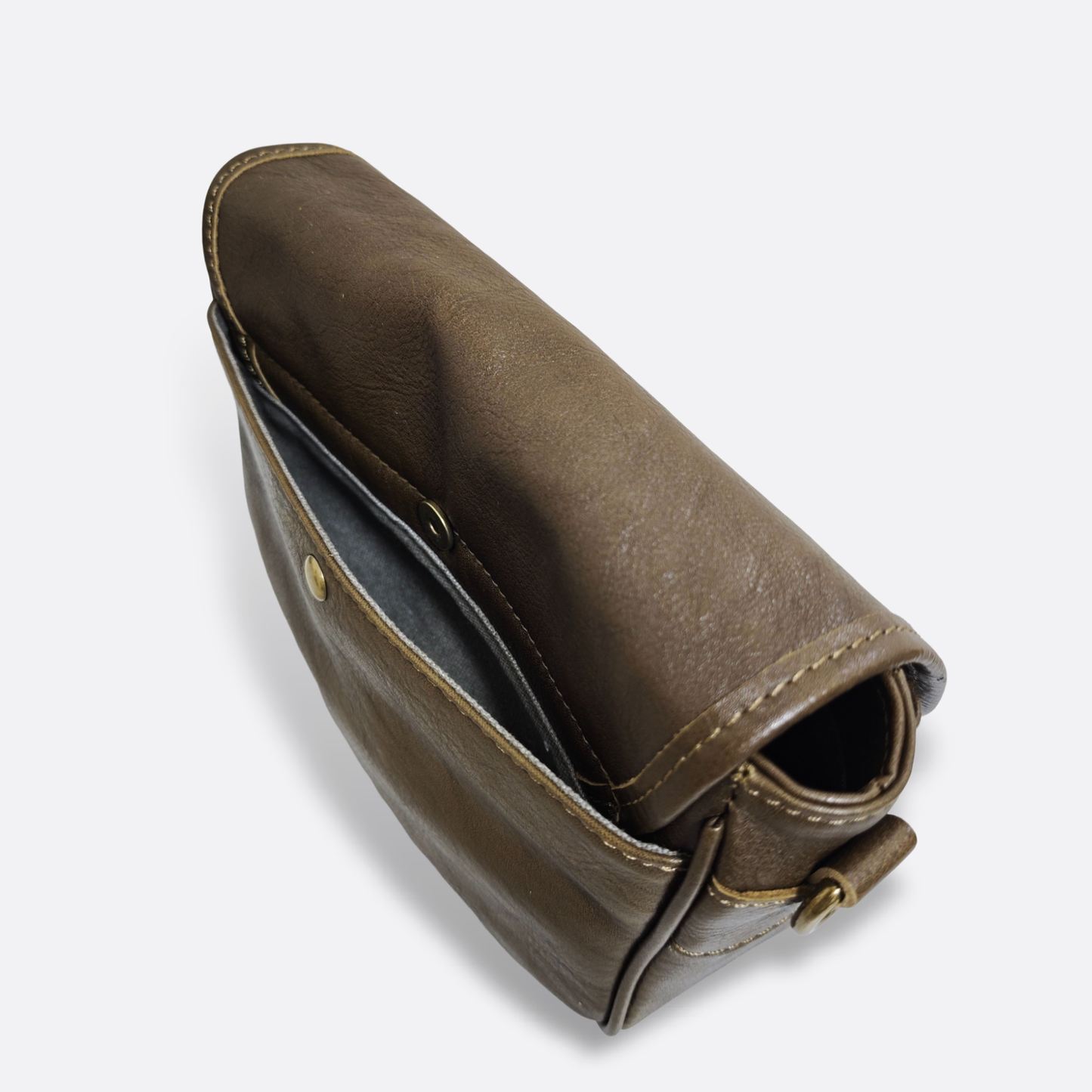Women's genuine cowhide leather handbag Square design