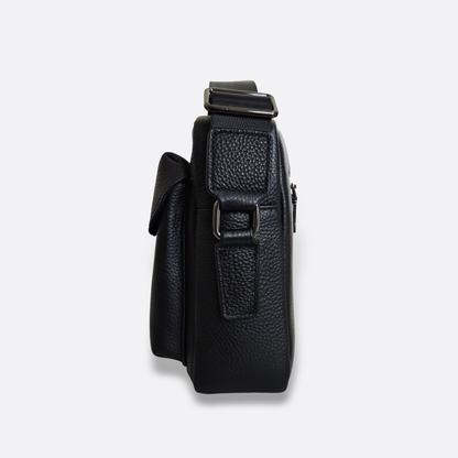 Unisex genuine cowhide leather sling bag Murca design