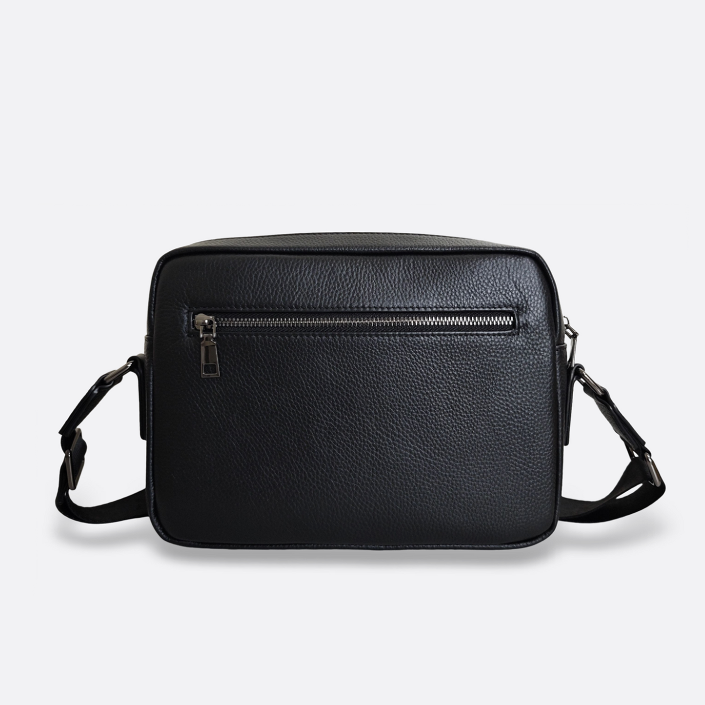 Unisex genuine cowhide leather sling bag Murca design