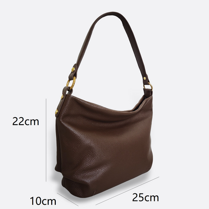 Women's genuine cowhide leather handbag Carly V4 design