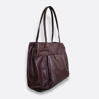 Women's genuine cowhide leather handbag Cate design V2