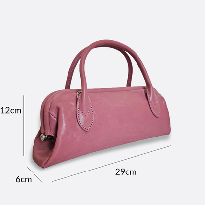 Women's genuine cowhide leather Handbag Mini Perry design