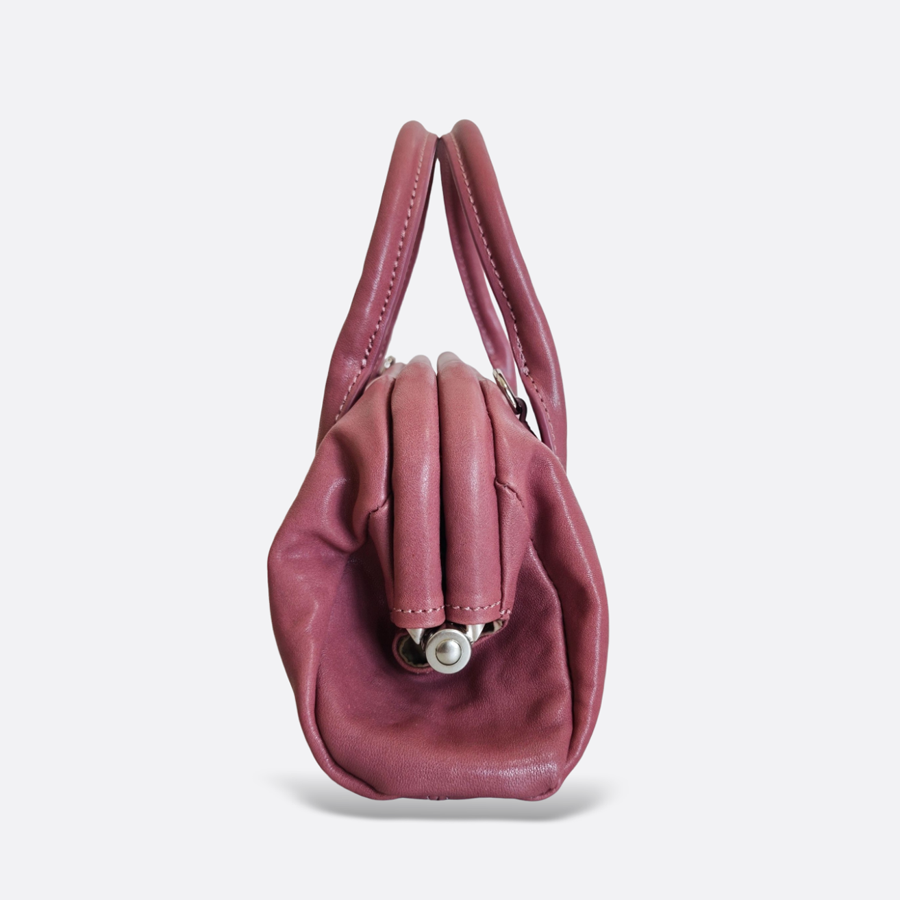 Women's genuine cowhide leather Handbag Mini Perry design