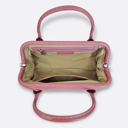 Women's genuine cowhide leather Handbag Mini Perry design