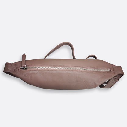 Women's cowhide leather handbag Vesny V3 design waist bag