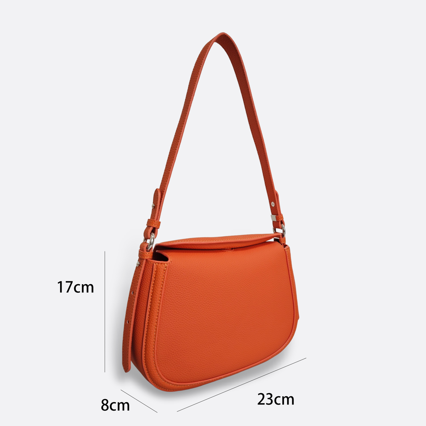 Women's genuine cowhide leather handbag Edgar V2 design