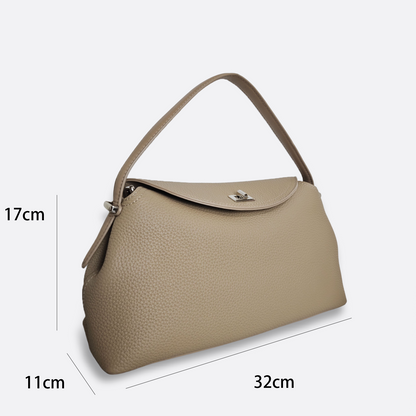 Women's genuine cowhide leather Handbag Perry design