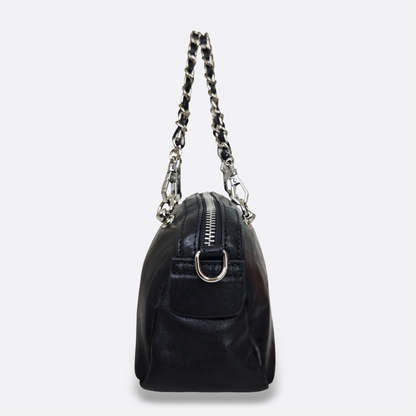 Women's genuine cowhide leather handbag Loaf design