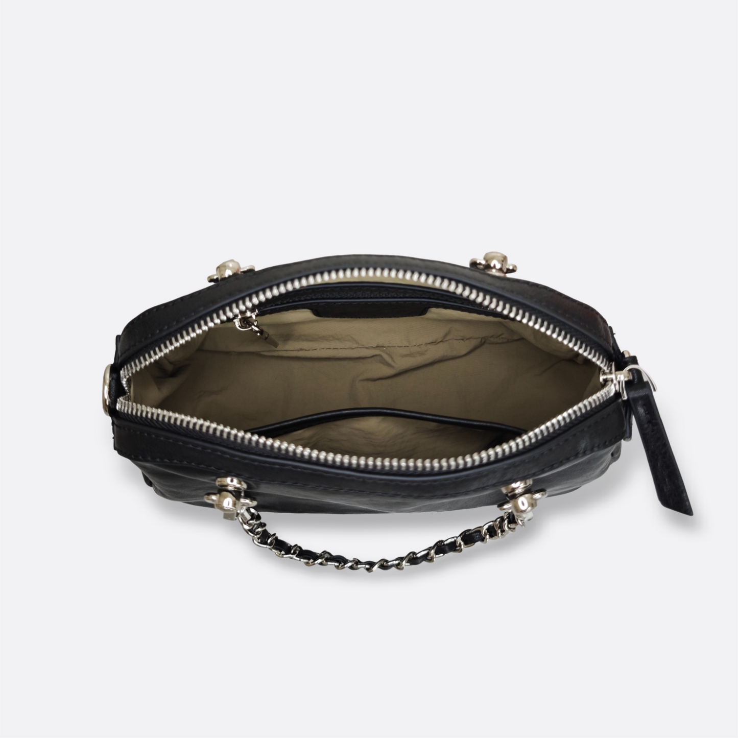 Women's genuine cowhide leather handbag Loaf design