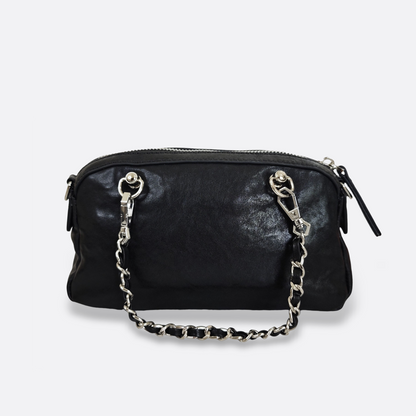 Women's genuine cowhide leather handbag Loaf design