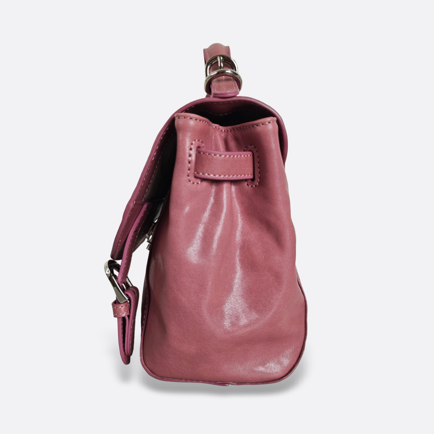 Women's genuine cowhide leather 3 way handbag/backpack Mini Torba design