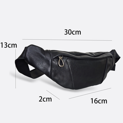 Unisex lambskin leather handbag Vesny pouch V3 design