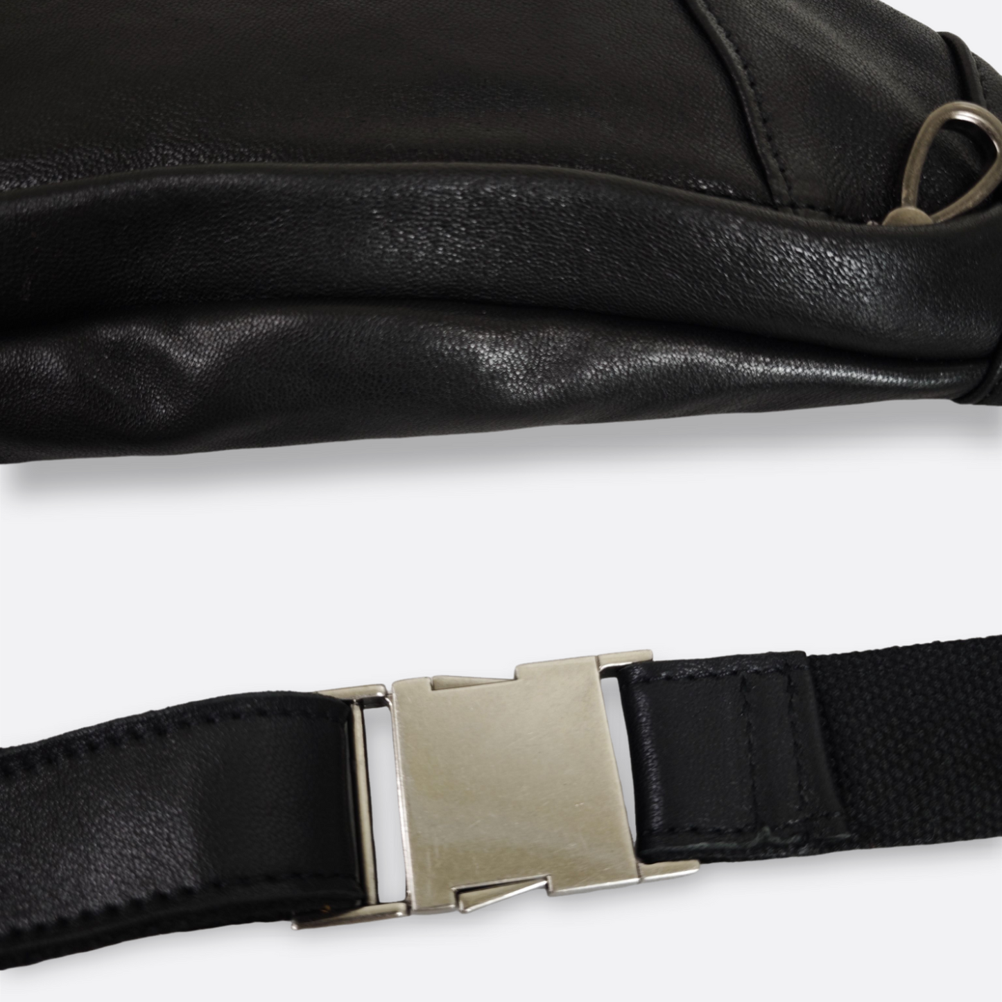 Unisex lambskin leather handbag Vesny pouch V3 design