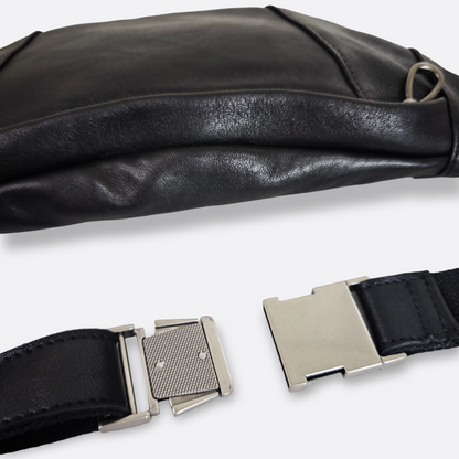 Unisex lambskin leather handbag Vesny pouch V3 design