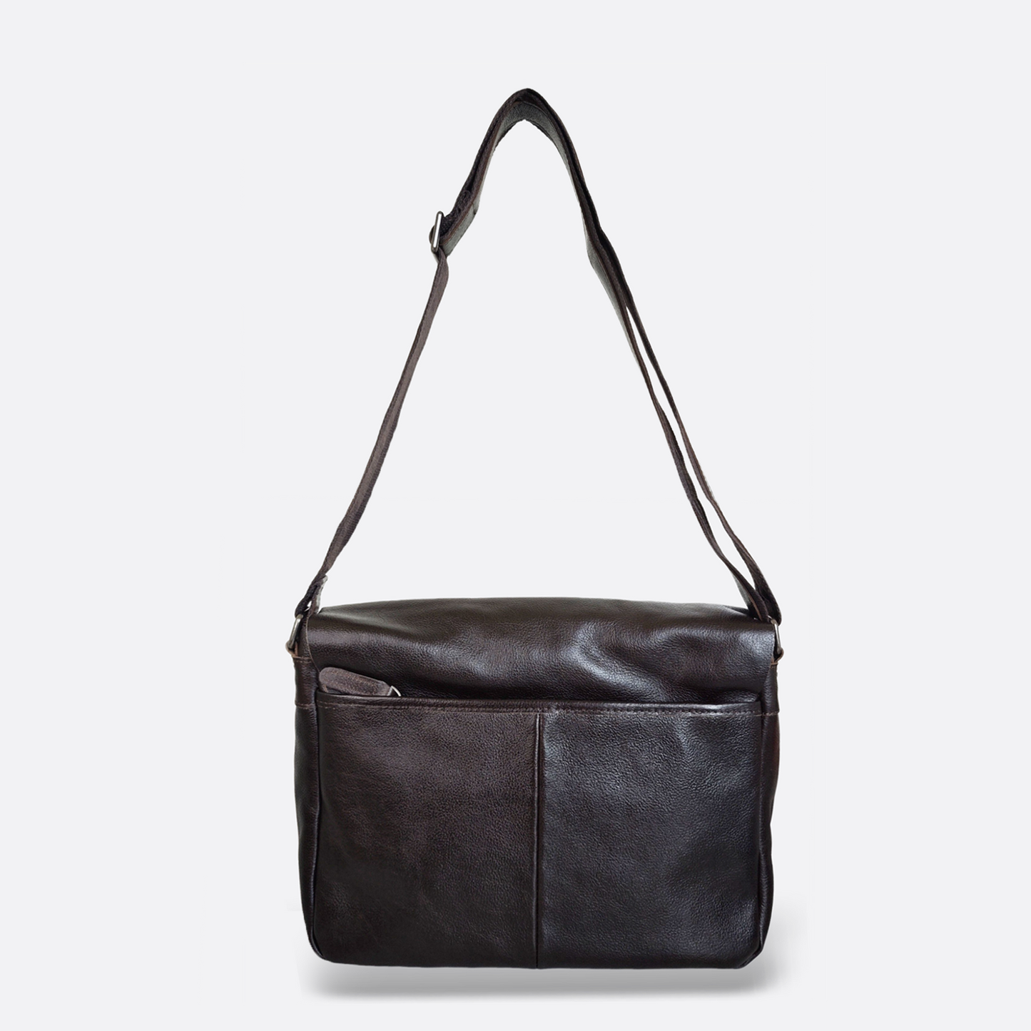 Unisex genuine cowhide leather sling bag Torba messenger V2 design