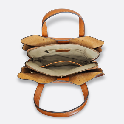 Women's genuine cowhide leather handbag Potter V4 design