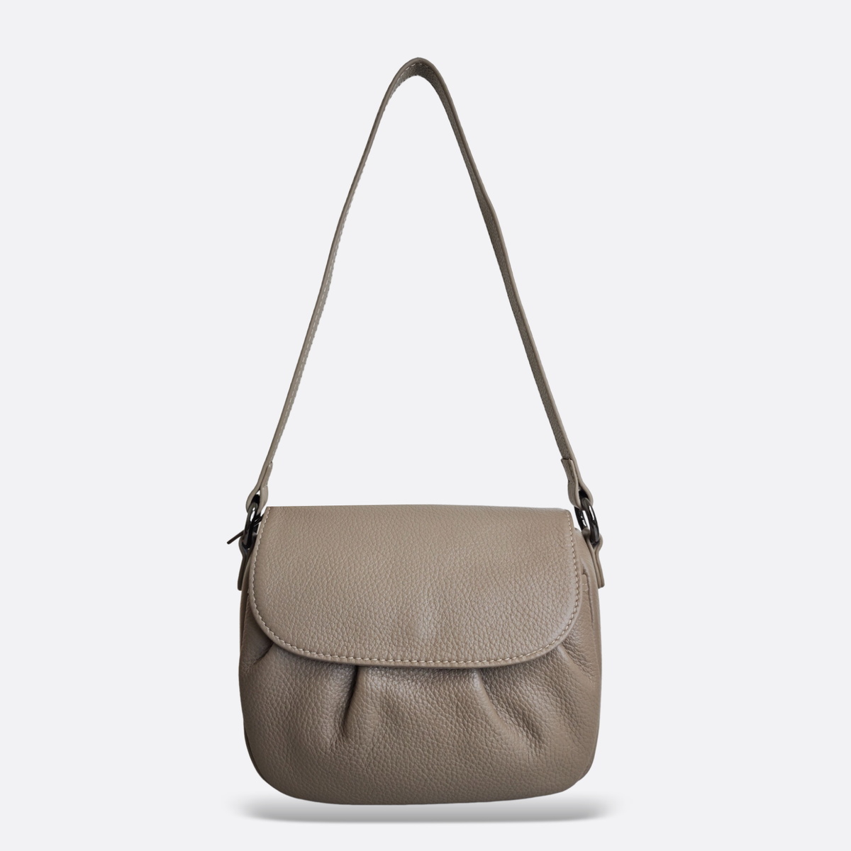 Women's genuine cowhide leather handbag Square V3 design