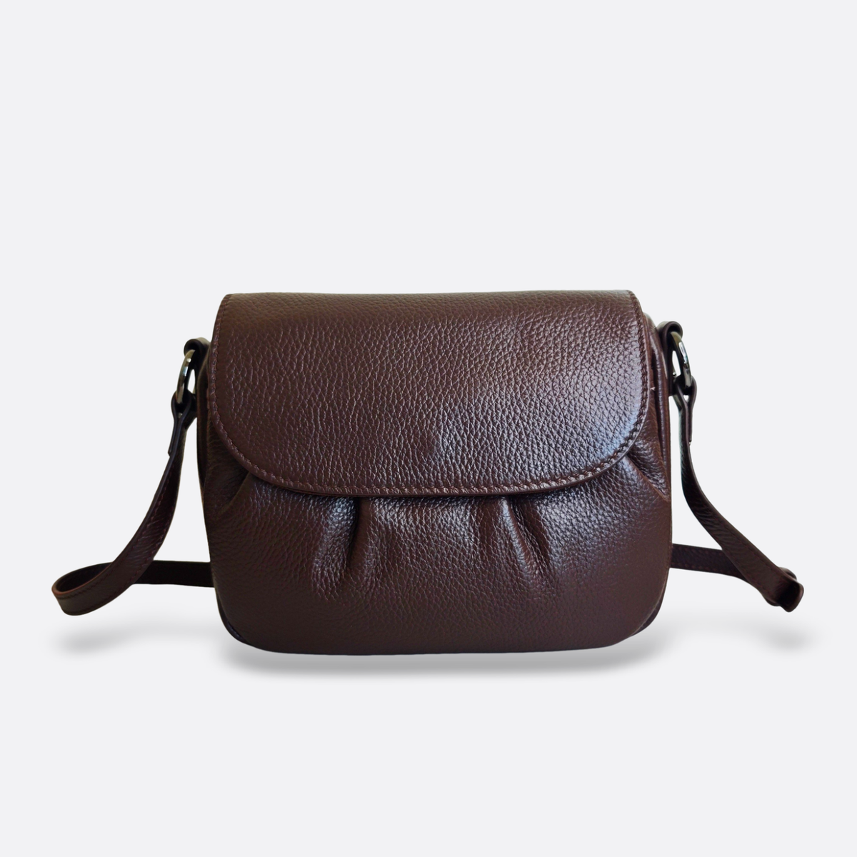 Women's genuine cowhide leather handbag Square V3 design