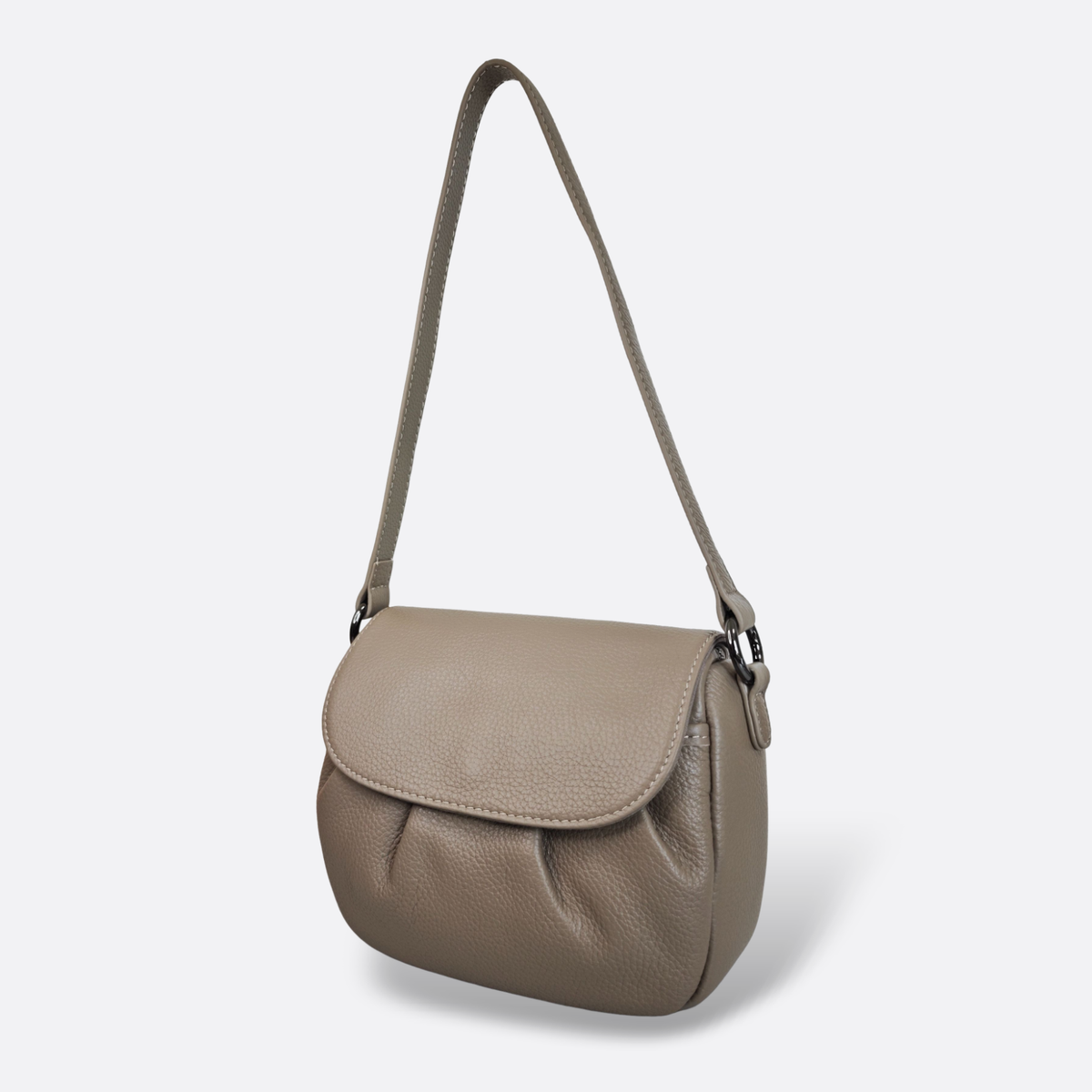 Women's genuine cowhide leather handbag Square V3 design