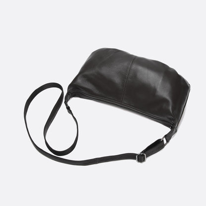 Unisex Women's and Men's genuine cowhide leather handbag Poches V3 design