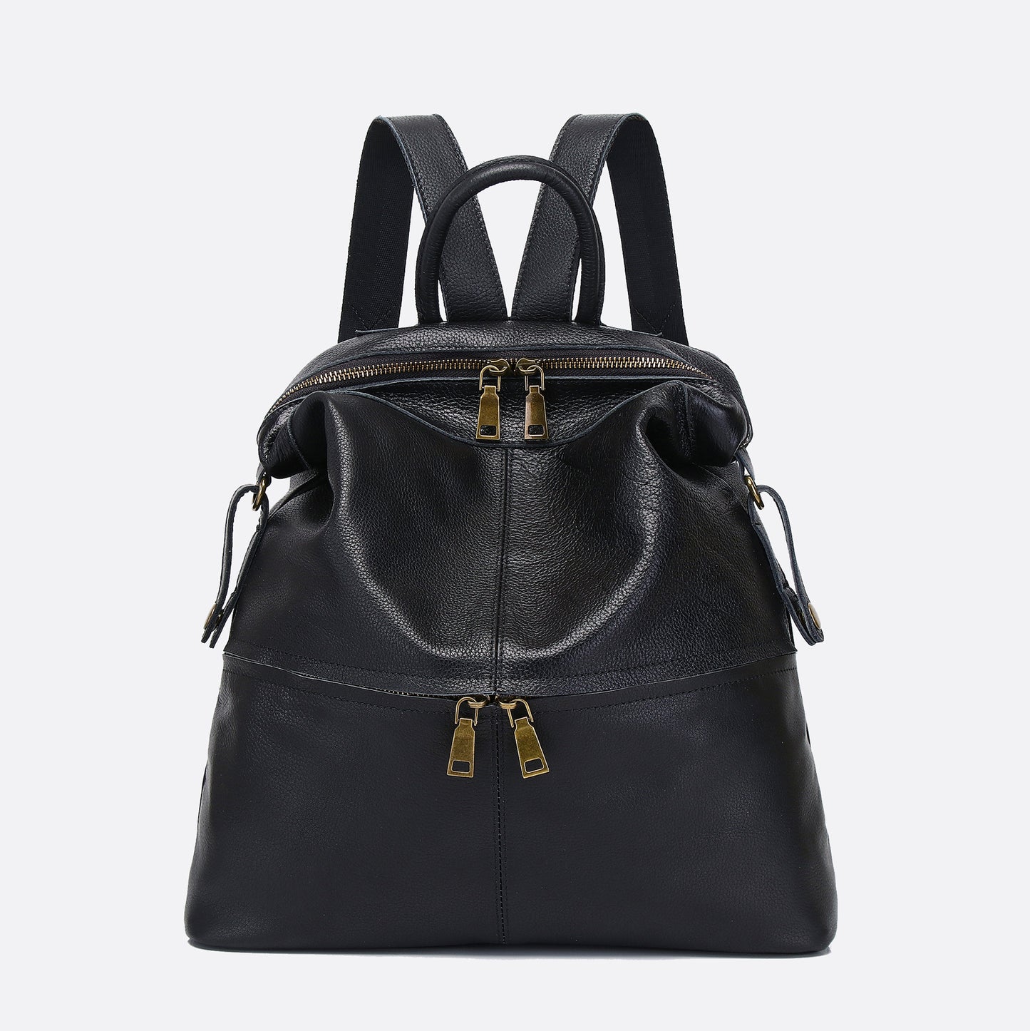 Women's genuine cowhide leather backpack Reza design