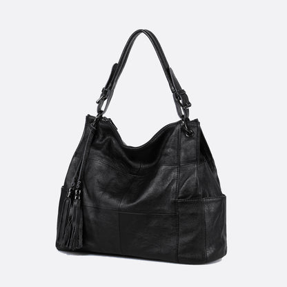 Women's genuine cowhide leather handbag Bora V4 design