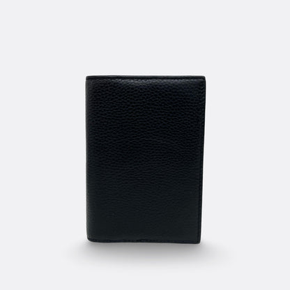 Unisex leather passport holder travel pouch