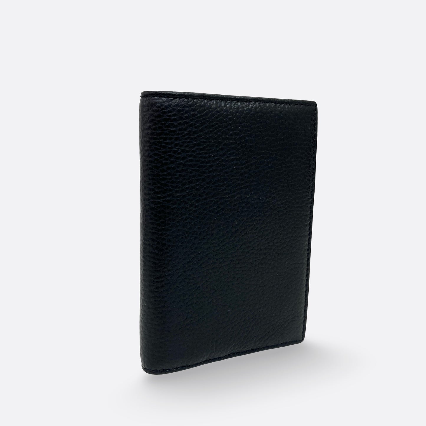 Unisex leather passport holder travel pouch