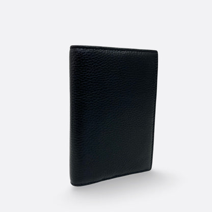 Unisex leather passport holder travel pouch