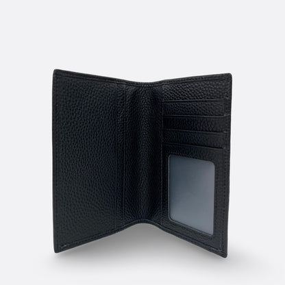 Unisex leather passport holder travel pouch