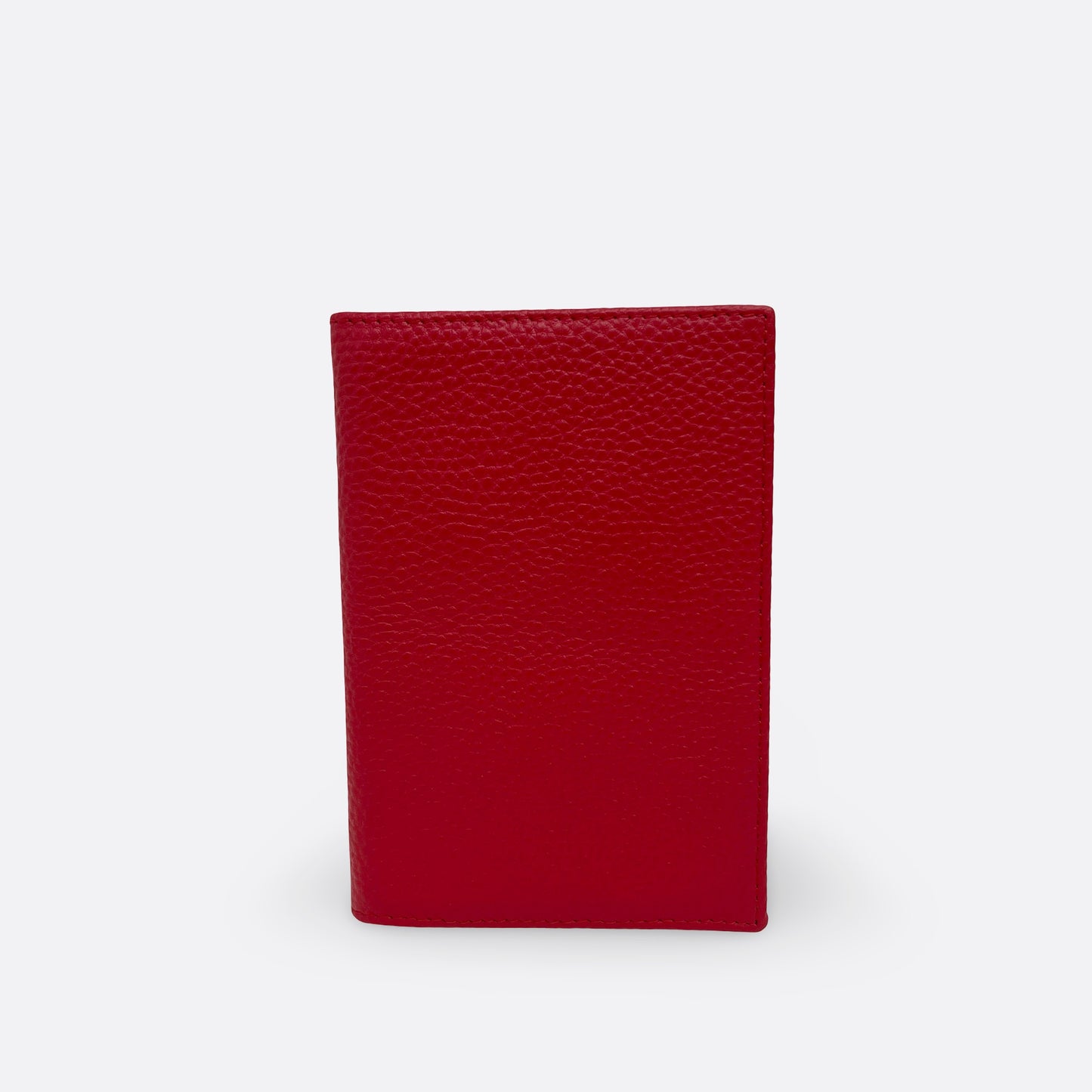 Unisex leather passport holder travel pouch