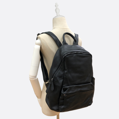 Unisex cowhide leather backpack V2