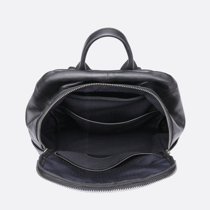 Unisex cowhide leather backpack Snap V2 design