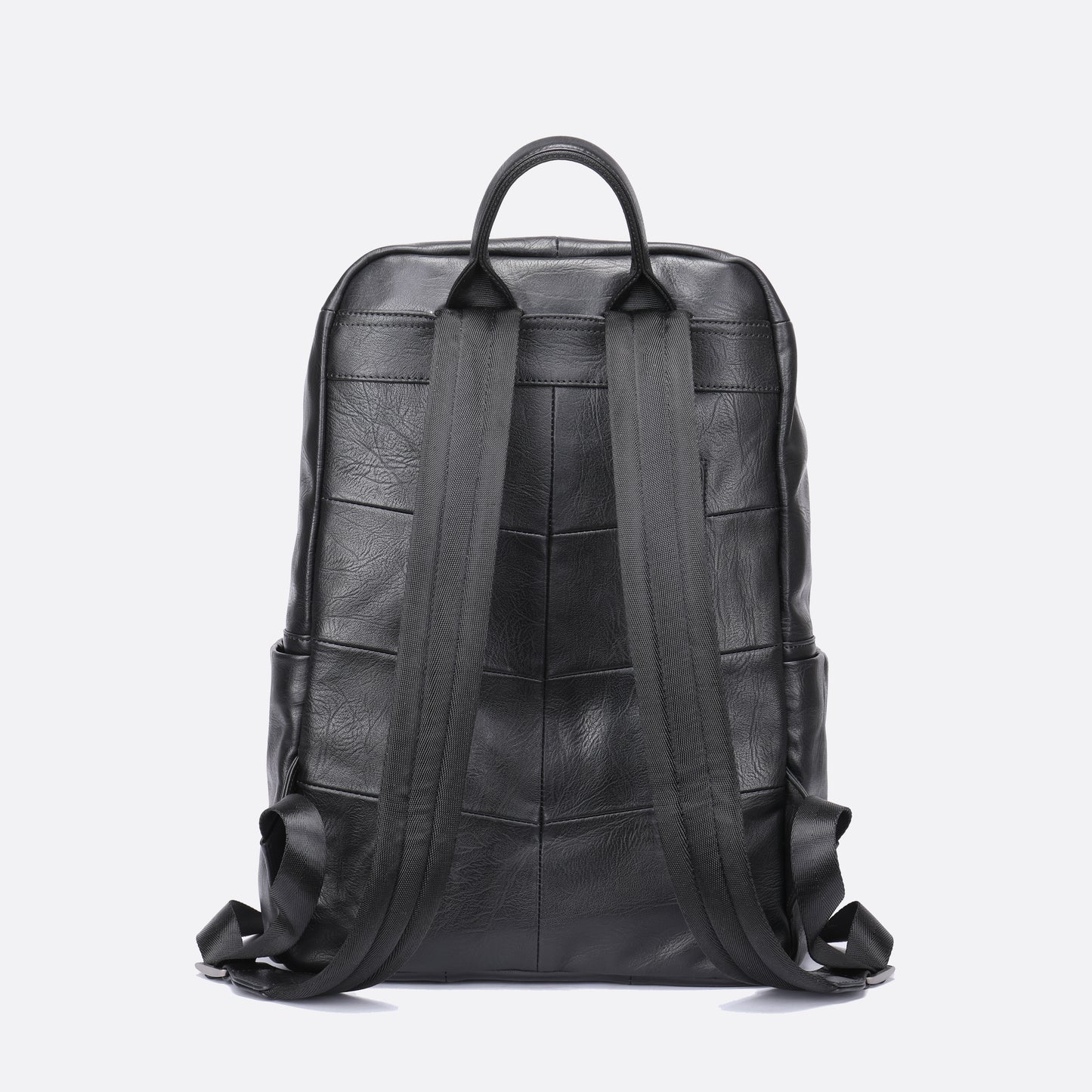 Unisex cowhide leather backpack Snap V2 design
