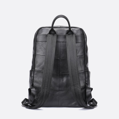Unisex cowhide leather backpack Snap V2 design