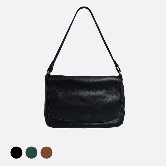 Women's genuine cowhide leather handbag Messenger V2 sling bag
