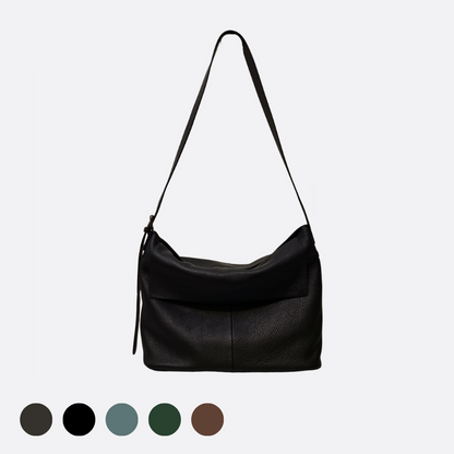 Unisex genuine cowhide leather handbag Messenger V4 sling bag