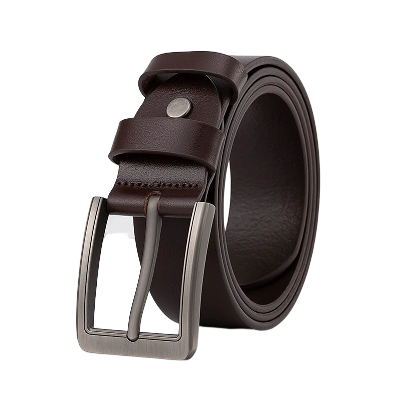 Tomorrow Closet Men's genuine cowhide leather belt